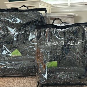 Vera Bradley Foldable Rolling Luggage Set